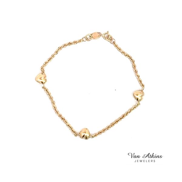 Precious Metal (No Stones) Bracelet Image 3 Van Atkins Jewelers New Albany, MS