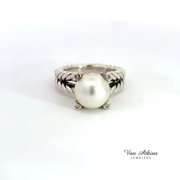 0.04 Carat Silver Ring Van Atkins Jewelers New Albany, MS