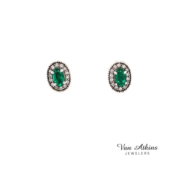 Carat Silver Earrings Van Atkins Jewelers New Albany, MS