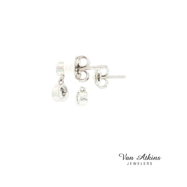 0.125 Carat Silver Earrings Image 3 Van Atkins Jewelers New Albany, MS