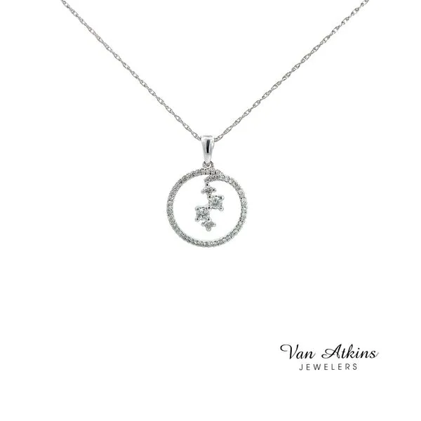 0.33 Carat Silver Charms/Pendants/Necklaces Van Atkins Jewelers New Albany, MS