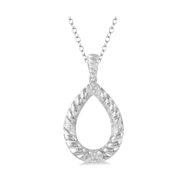 0.05 Carat Silver Charms/Pendants/Necklaces Van Atkins Jewelers New Albany, MS