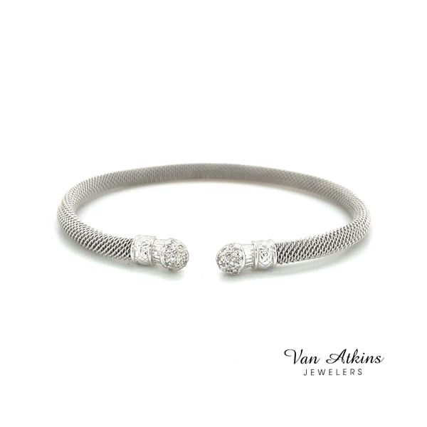 0.28 Carat Silver Bracelets Van Atkins Jewelers New Albany, MS
