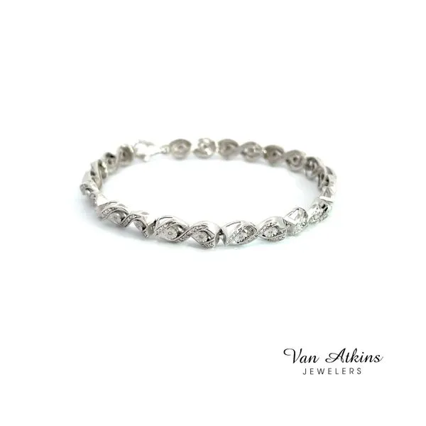 0.25 Carat Silver Bracelets Van Atkins Jewelers New Albany, MS