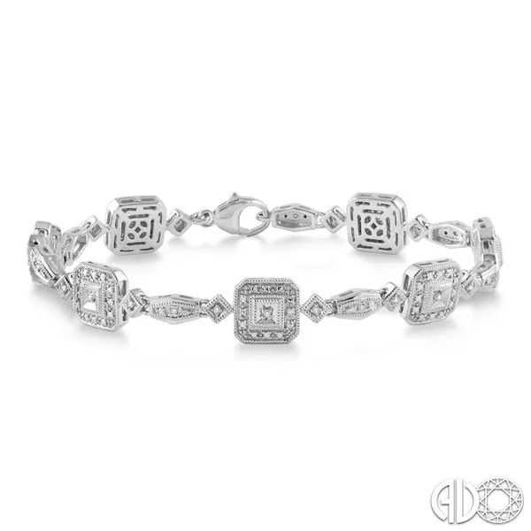 0.15 Carat Silver Bracelets Van Atkins Jewelers New Albany, MS