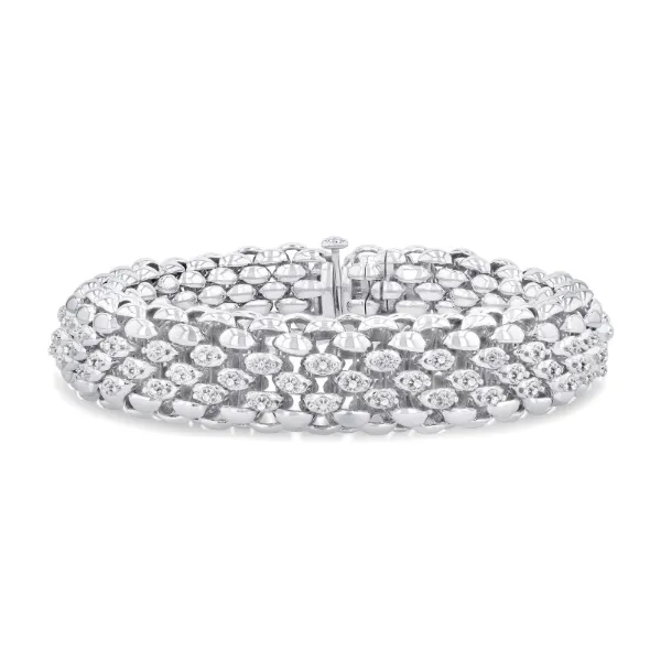 0.25 Carat Silver Bracelet Van Atkins Jewelers New Albany, MS