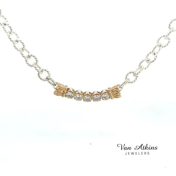 1.22 Carat Gold/Silver Pendants/Necklaces Van Atkins Jewelers New Albany, MS