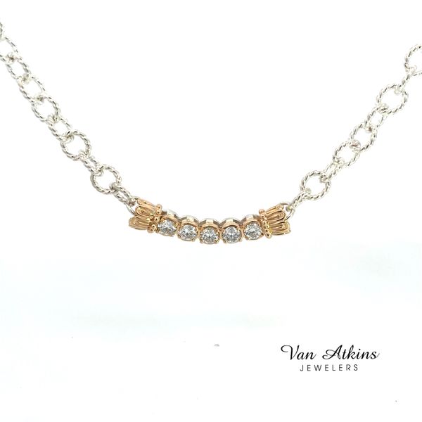 1.22 Carat Gold/Silver Pendants/Necklaces Van Atkins Jewelers New Albany, MS