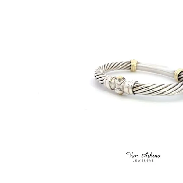 Gold/Silver Bracelet Image 3 Van Atkins Jewelers New Albany, MS