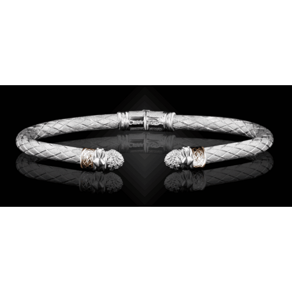 0.28 Carat Gold/Silver Bracelet Van Atkins Jewelers New Albany, MS