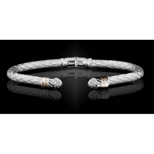 0.28 Carat Gold/Silver Bracelet Van Atkins Jewelers New Albany, MS