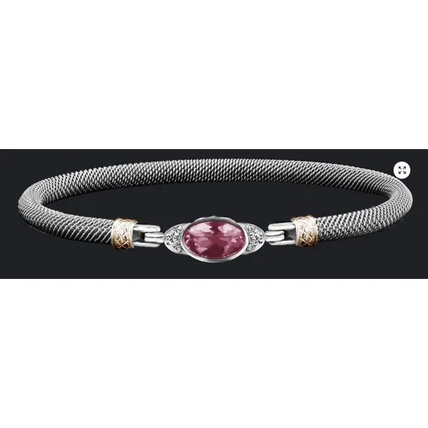 0.10 Carat Gold/Silver Bracelet Van Atkins Jewelers New Albany, MS