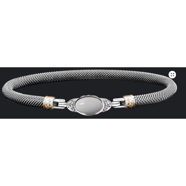 0.10 Carat Gold/Silver Bracelet Van Atkins Jewelers New Albany, MS