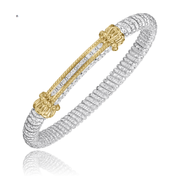 0.15 Carat Vahan Gold/Silver Bracelet Van Atkins Jewelers New Albany, MS