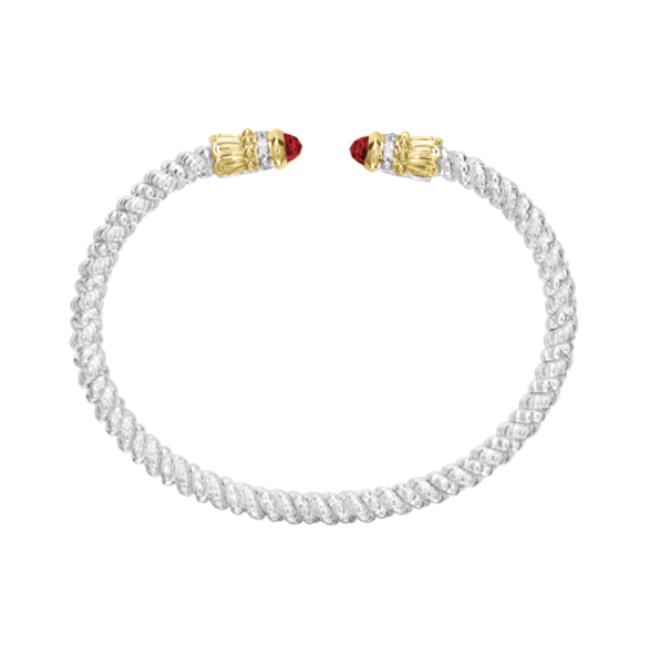 0.08 Carat Gold/Silver Bracelet Image 2 Van Atkins Jewelers New Albany, MS