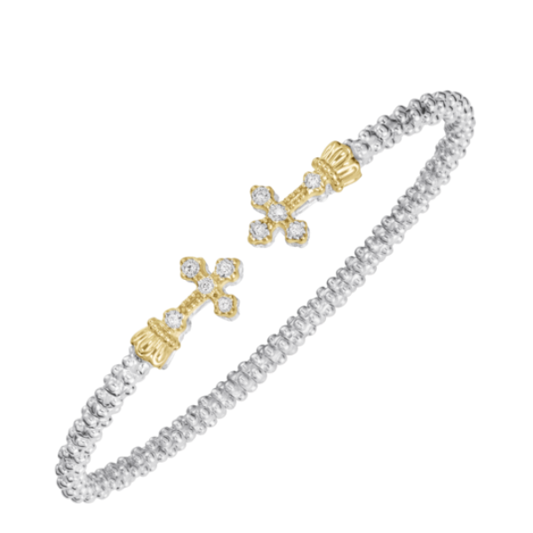 0.075 Carat Gold/Silver Bracelet Van Atkins Jewelers New Albany, MS