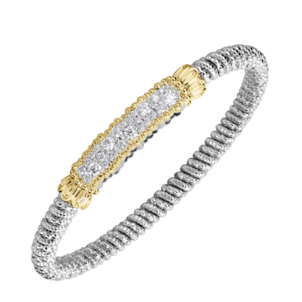 0.72 Carat Gold/Silver Bracelet Van Atkins Jewelers New Albany, MS
