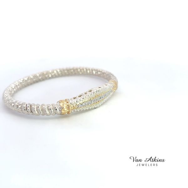 0.12 Carat Gold/Silver Bracelet Image 3 Van Atkins Jewelers New Albany, MS
