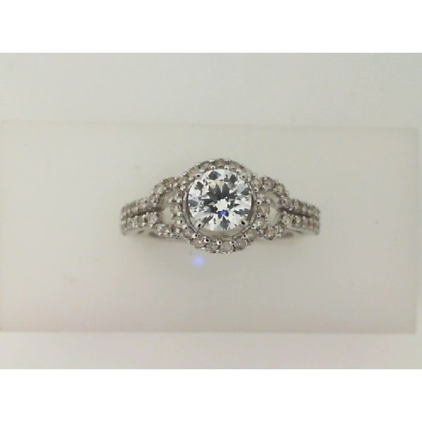 14K White Gold CZ & Diamond Bridal Set Vandenbergs Fine Jewellery Winnipeg, MB