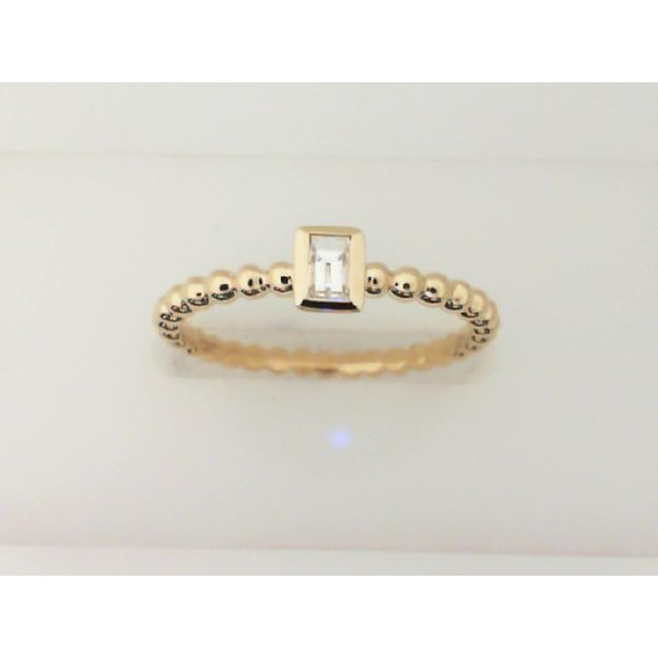 14K Yellow Gold Baguette Diamond Ring Vandenbergs Fine Jewellery Winnipeg, MB