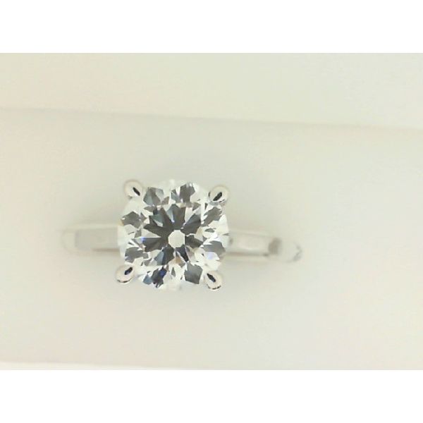 14K White Gold Diamond Solitaire Engagement Ring Vandenbergs Fine Jewellery Winnipeg, MB