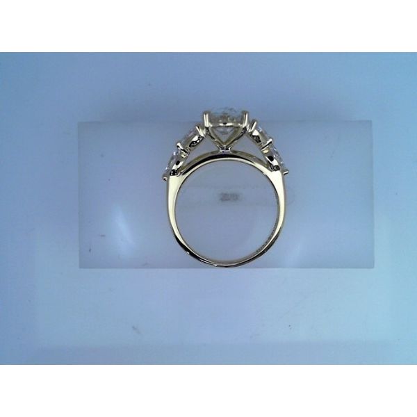 14K Yellow Gold Diamond Engagement Ring Image 2 Vandenbergs Fine Jewellery Winnipeg, MB