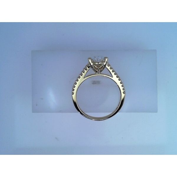 14K Yellow Gold Pear Diamond Engagement Ring Image 2 Vandenbergs Fine Jewellery Winnipeg, MB