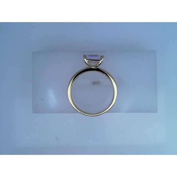 14K Gold Emerald Cut Diamond Engagement Ring Image 2 Vandenbergs Fine Jewellery Winnipeg, MB