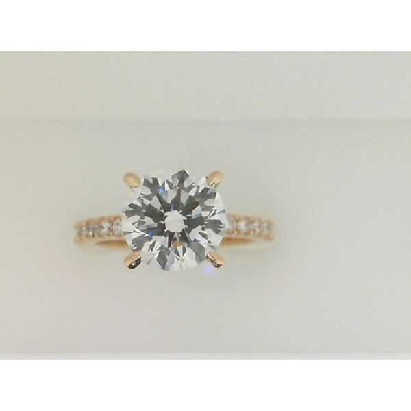 14K Yellow Gold Round Diamond Engagement Ring Vandenbergs Fine Jewellery Winnipeg, MB