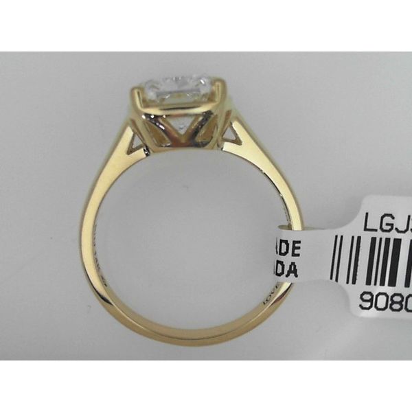 14K Gold Elongated Cushion Cut Diamond Engagement Ring Image 2 Vandenbergs Fine Jewellery Winnipeg, MB