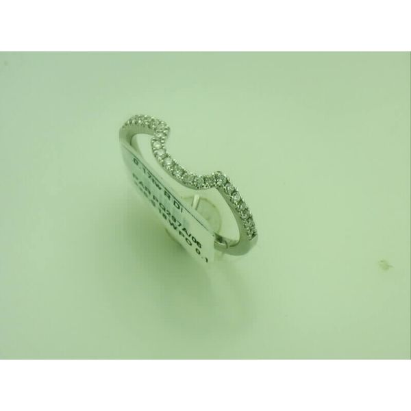 18K White Gold Contour Band Vandenbergs Fine Jewellery Winnipeg, MB
