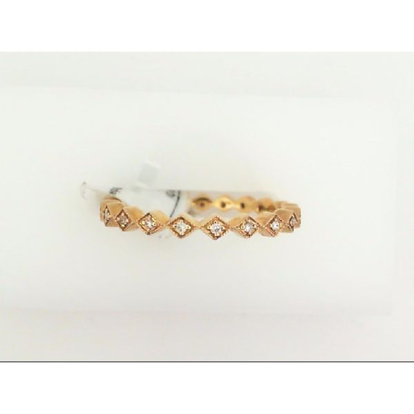 18K Rose Gold Diamond Band Vandenbergs Fine Jewellery Winnipeg, MB