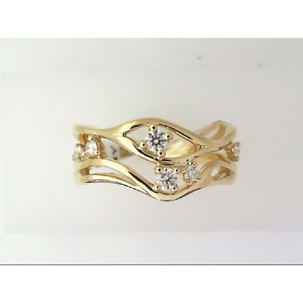 14K Yellow Gold Diamond Ring Vandenbergs Fine Jewellery Winnipeg, MB