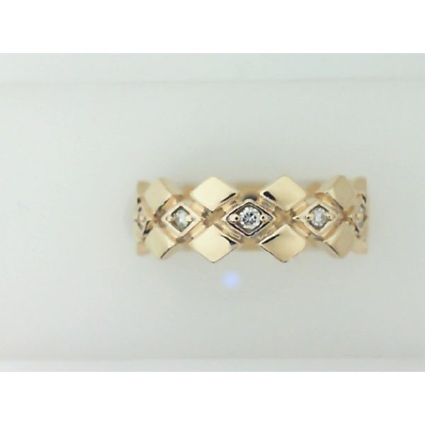 10K Yellow Gold Diamond Band Vandenbergs Fine Jewellery Winnipeg, MB