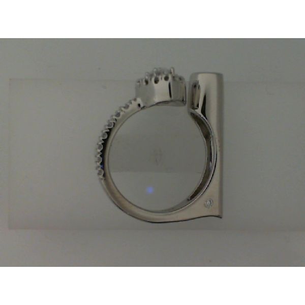 14K White Gold CZ & Diamond Ring Image 2 Vandenbergs Fine Jewellery Winnipeg, MB