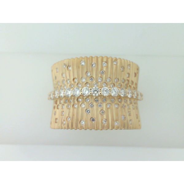 14K Yellow Gold Scattered Diamond Ring Vandenbergs Fine Jewellery Winnipeg, MB