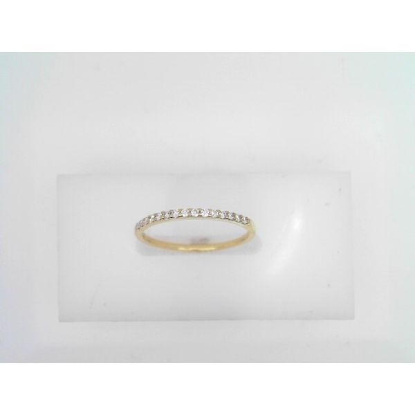 14K Yellow Gold Diamond Wedding Band Vandenbergs Fine Jewellery Winnipeg, MB