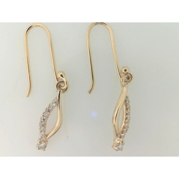 10K Yellow Gold Diamond Earrings Vandenbergs Fine Jewellery Winnipeg, MB