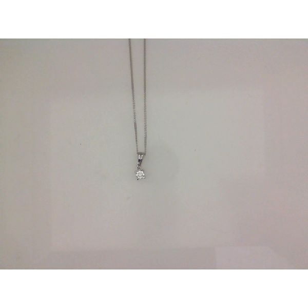 14K White Gold Diamond Necklace Vandenbergs Fine Jewellery Winnipeg, MB