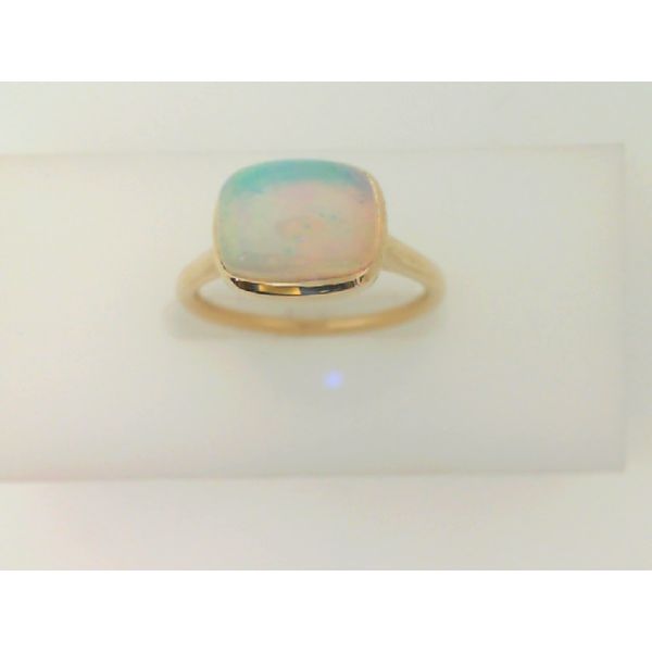 14K Yellow Gold Ethiopian Opal Ring Vandenbergs Fine Jewellery Winnipeg, MB