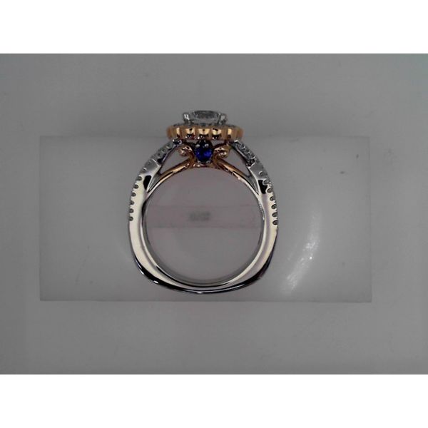 14K Two-Tone Semi-Mount Engagement Ring Image 2 Vandenbergs Fine Jewellery Winnipeg, MB