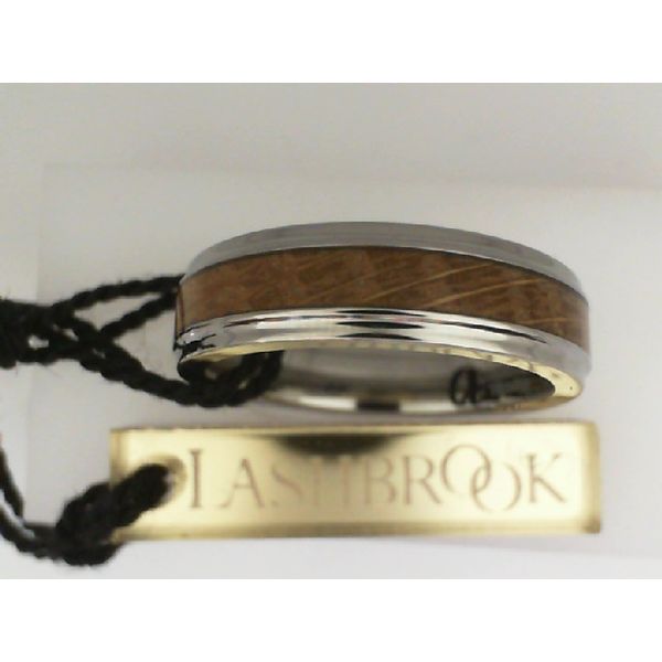 Whiskey Barrel Wood & Titanium Band Vandenbergs Fine Jewellery Winnipeg, MB