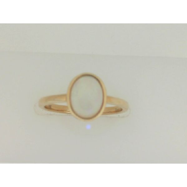 14K Yellow Gold Australian Opal Ring Vandenbergs Fine Jewellery Winnipeg, MB
