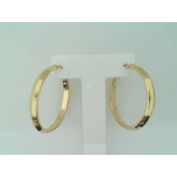 10K Gold Diamond-Cut Hoops Vandenbergs Fine Jewellery Winnipeg, MB