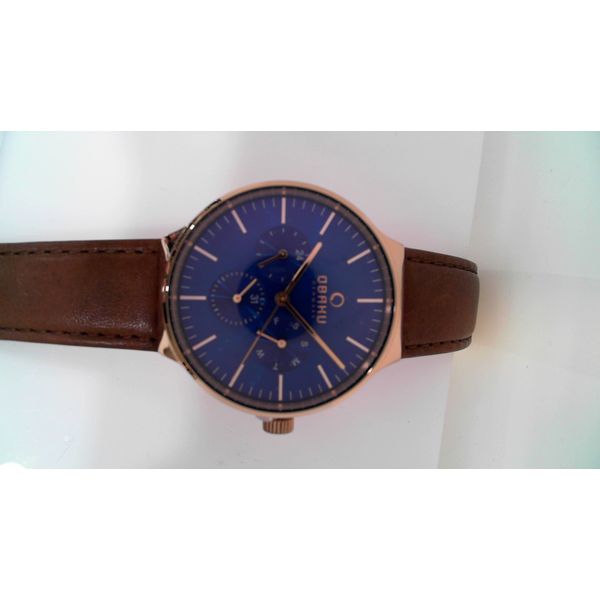 Obaku Mos Amber Watch Vandenbergs Fine Jewellery Winnipeg, MB