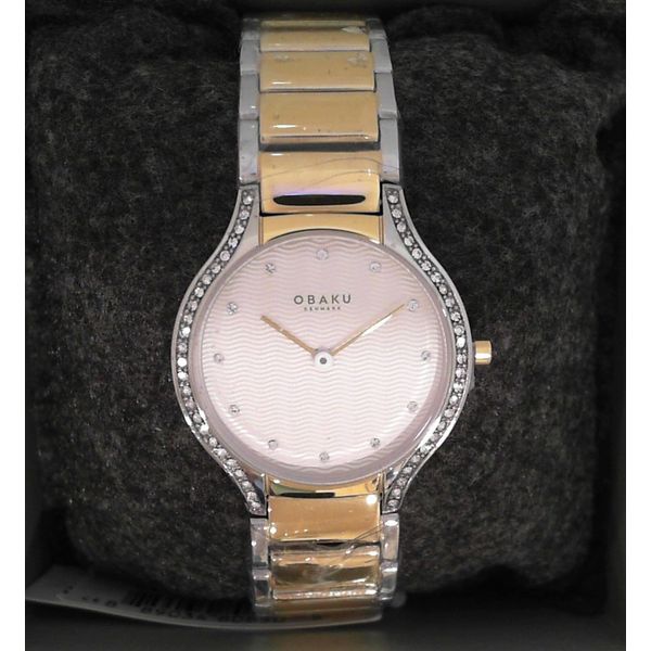 Acacie Two-Tone Crystal Watch Vandenbergs Fine Jewellery Winnipeg, MB