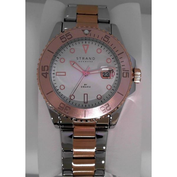 Bondi Two-Tone Analog Watch Vandenbergs Fine Jewellery Winnipeg, MB
