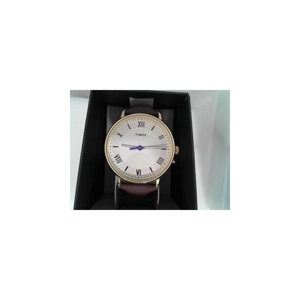 Timex Southview Brown Leather Watch Vandenbergs Fine Jewellery Winnipeg, MB