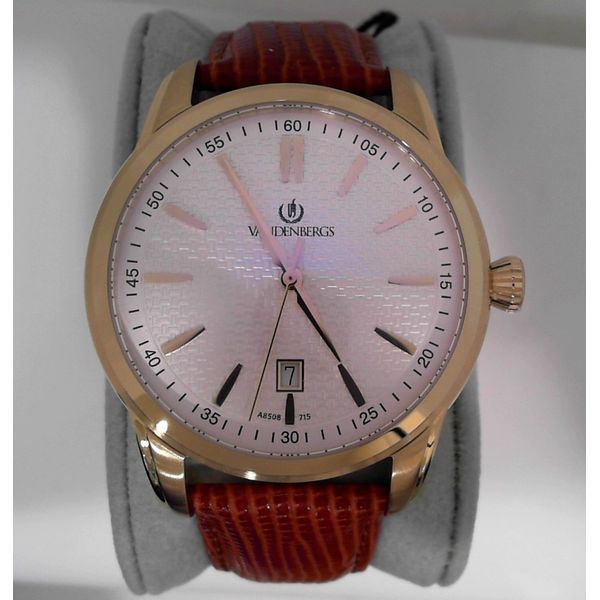 Vandenbergs Tan Leather Watch Vandenbergs Fine Jewellery Winnipeg, MB