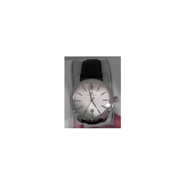 Vandenbergs Black Leather Watch Vandenbergs Fine Jewellery Winnipeg, MB
